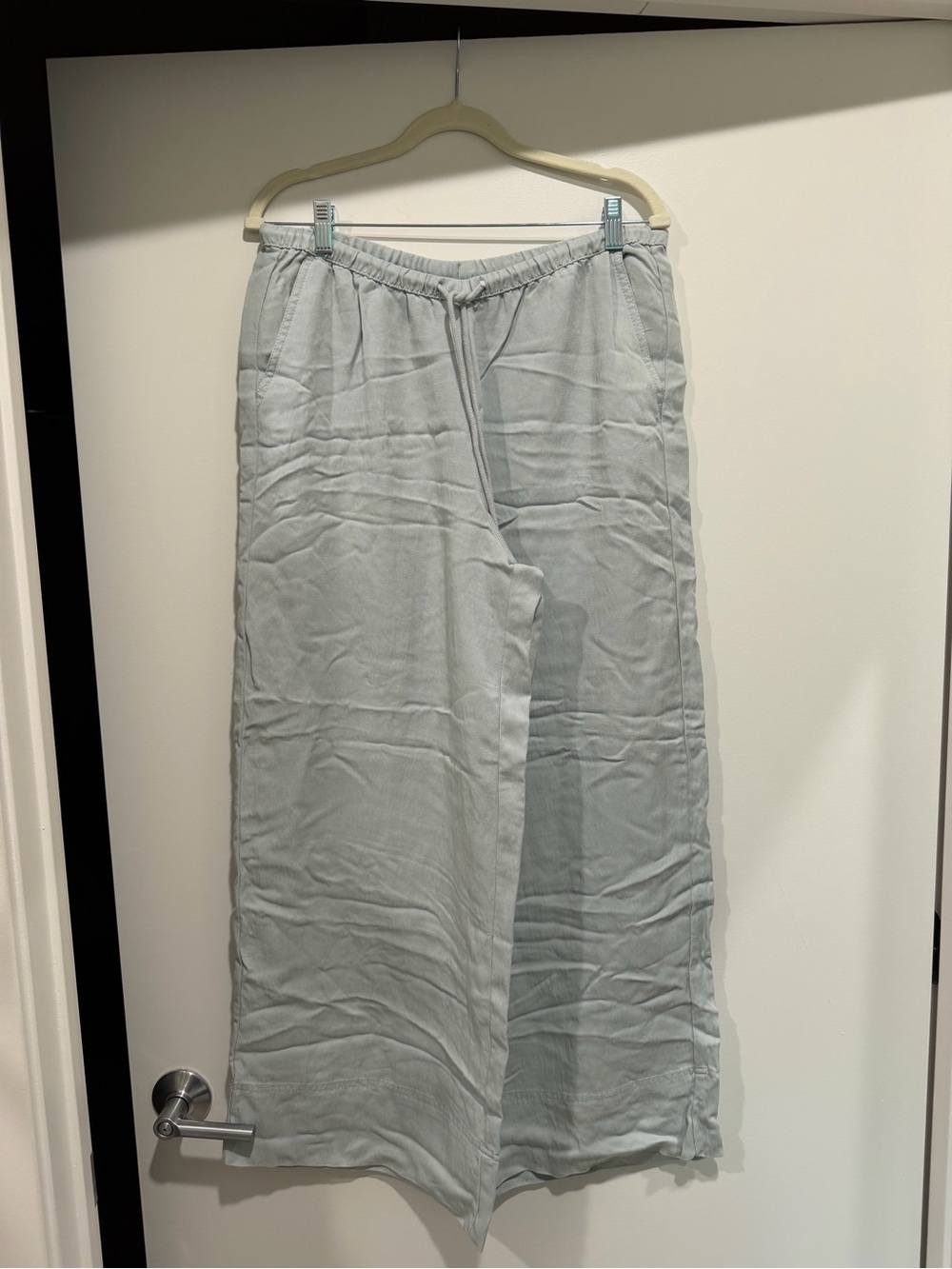 Calypso St. Barth Light Light Blue Wide Leg Pants